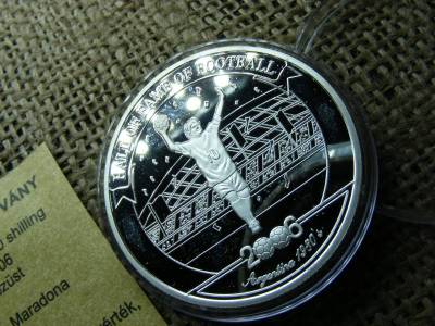 Uganda 2000 shilling, 2006, Maradona