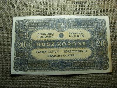 20 Korona, 1920, Magyar Királyság