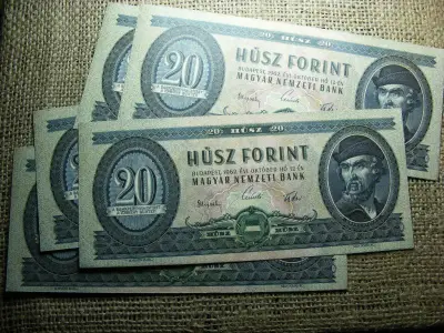 20 forintos bankjegy, 1962, nagyon jó minőségű