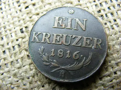 1 Krajcár 1816 B, Habsburg