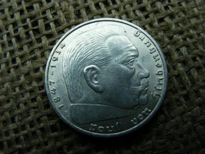Birodalmi 2 márka, 1938, ezüst