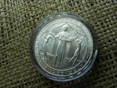 Ezüst 25 schilling, 1955, Ausztria