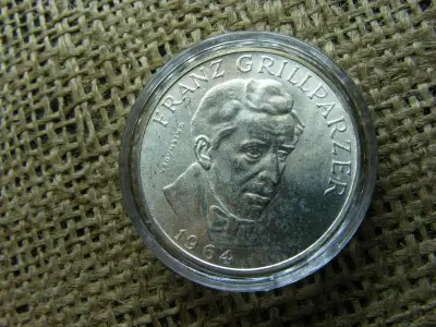 Ezüst 25 schilling érme, 1964