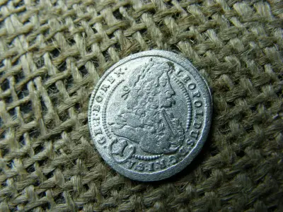 Lipót Ezüst 1 Krajcár, 1698