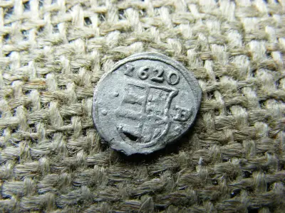 II. Ferdinánd Ezüst Obulus, 1620, RR, ritka