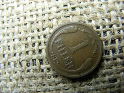 1 fillér, 1927, Magyarország