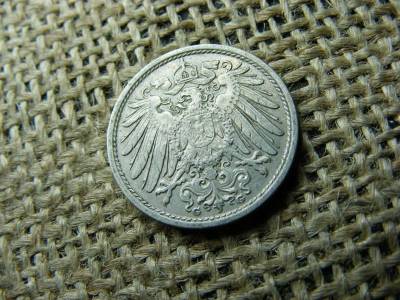 Birodalmi 10 pfennig érme, 1914, G jelzés