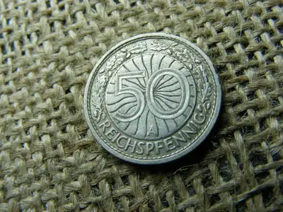 Birodalmi 50 pfennig, 1928 A