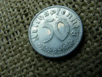 Birodalmi 50 pfennig, 1935, G