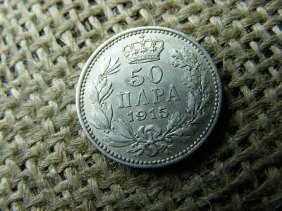 Ezüst 50 para, 1915, Osztrák-Magyar Monarchia