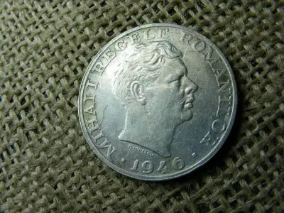 Ezüst 25000 lei érme, 1946