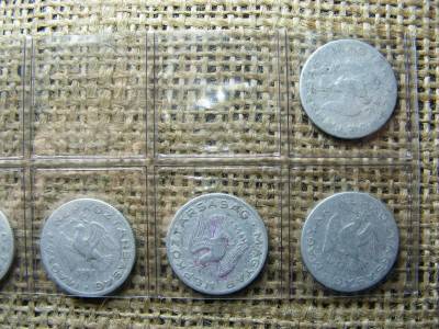 10 Fillér, 1950-1966, Recés, Teljes Sor