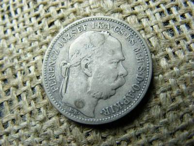 Ezüst 1 korona, 1893, KB