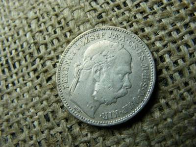 Ezüst 1 korona, 1895, KB