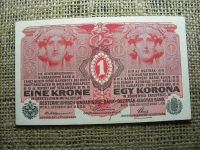 1 korona bankjegy, 1916