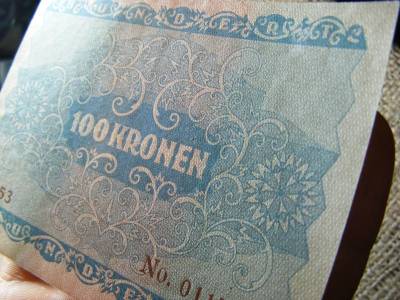100 korona, 1922, Osztrák-Magyar Bankjegy