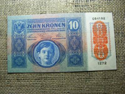 10 korona, 1915, DÖ