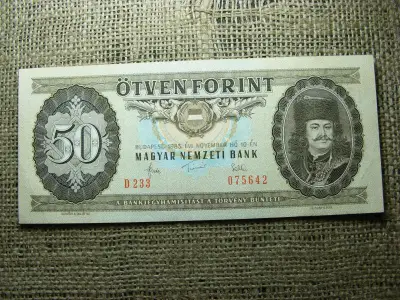 50 forintos bankjegy, 1983