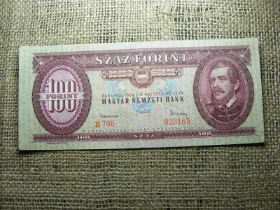 100 forintos bankjegy, 1962