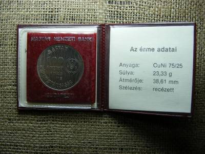 100 forintos érme, 1983, FAO