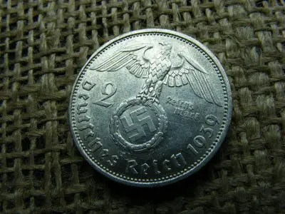 Birodalmi ezüst 2 márka, 1939, A