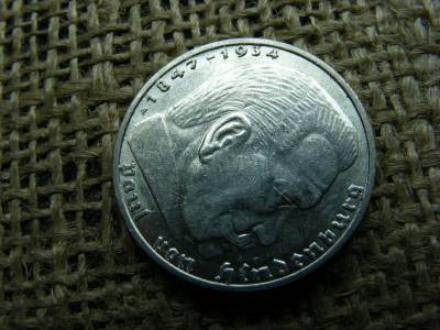 Birodalmi ezüst 2 márka, 1939, A