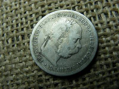 Ezüst 1 korona érme, 1898, corona