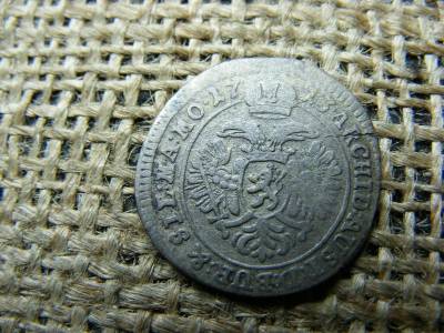 Ezüst 3 krajcár, 1713, ritka verőtőváltozat
