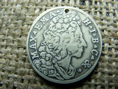 Ezüst 30 krajcár, 1719, lukas