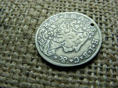 Ezüst 30 krajcár, 1719, lukas
