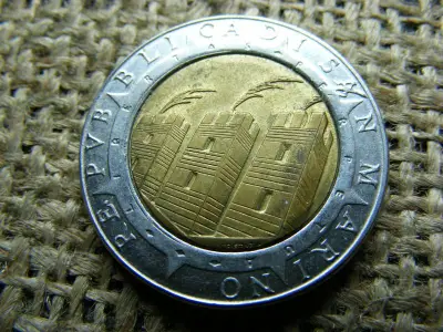 500 Lire, 1992, San Marino, Amerika