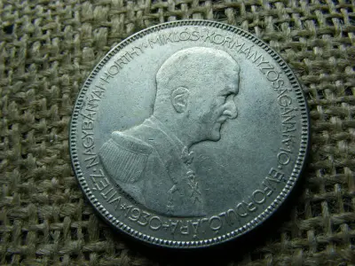 Ezüst 5 pengő, 1930