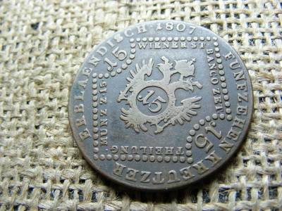 15 krajcár, 1807, Habsburg