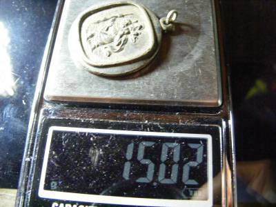 Szent Antal ezüst medál, 15 g