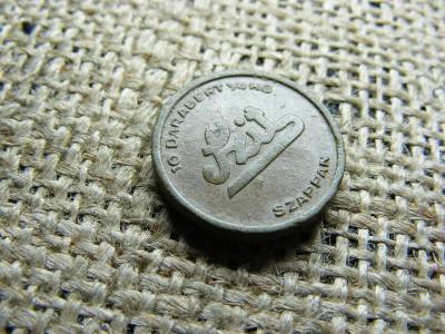 Laci/Szit érme, kb. 1930, 10 darabért 1/4 kg szappan