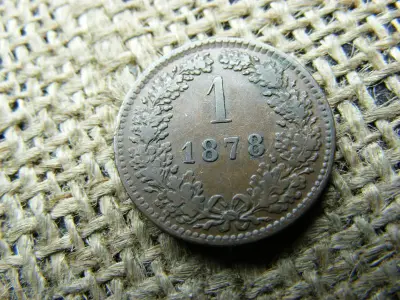 1 krajcár 1878, Ferenc József