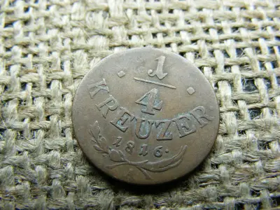 1/4 Krajcár, 1816 A