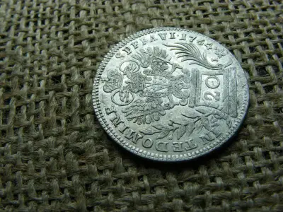 Ezüst 20 krajcár, 1764, Bécs, Ferenc