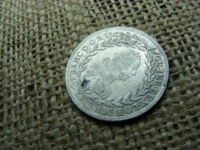 Ezüst 20 krajcár, 1764, Bécs, Ferenc