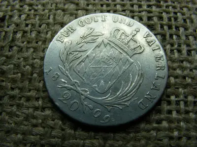 Ezüst Bajor 20 Krajcár, 1809