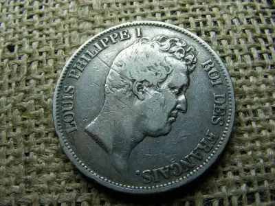 Francia 5 frank ezüst érme, 1831 A