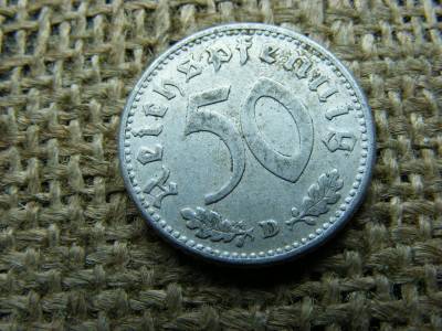 Birodalmi 50 pfennig, 1943 D