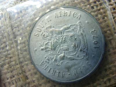 Afrika forgalmi sor, 1 rand, 1973, ezüst