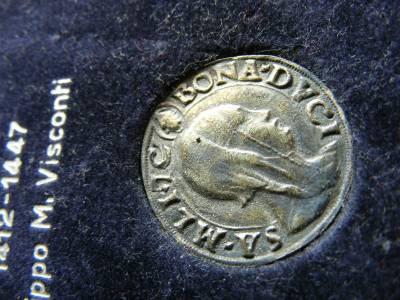 Milánó, ezüst 925/1000 dísztokos sor, ókortól 1481-ig