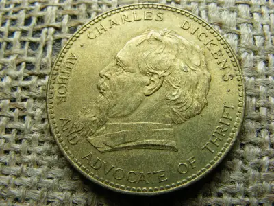 Trustee Savings Bank Week Érem, 1961, Charles Dickens