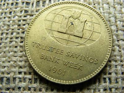 Trustee Savings Bank Week Érem, 1961, Charles Dickens
