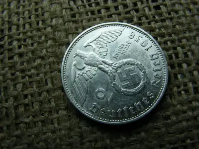 Birodalmi 2 márka, 1938 E, ezüst