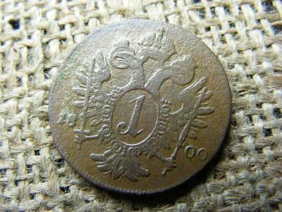 1 krajcár, 1800, II. Ferenc