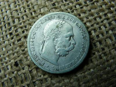 Ezüst 1 korona érme, 1902, Corona