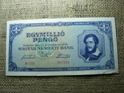 Egymillió pengő, 1945, Magyarország